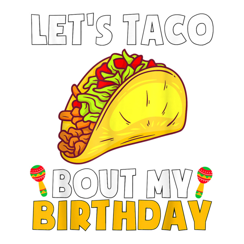 Let's Taco Bout My Birthday Shirt Funny Cinco De Mayo Party T Shirt Cub Paper Bag - 8 X 4 1/2 X 10 1/4 | Artistshot