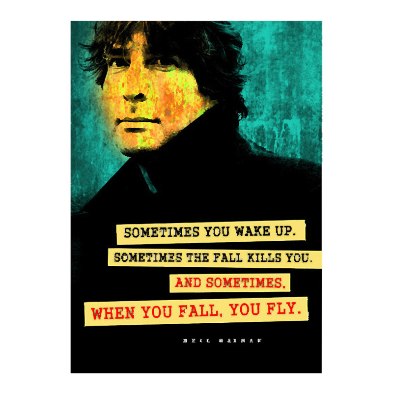 Neil Gaiman Quote, Neil Gaiman Quote Art, Neil Gaiman Quote Vintage, N Debie Paper Bag - 10 X 5 X 13 | Artistshot