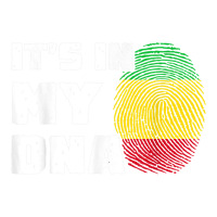 It's In My Dna Mali Flag Fingerprint Men Women Mart Paper Bag -13 X 7 X 17 | Artistshot