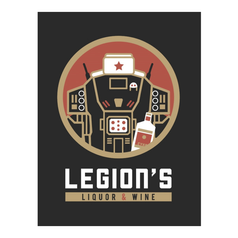 Titanfall 2 Legions Liqour And Wine Emblem Graphic Wine Paper Bag - 5 1 ...