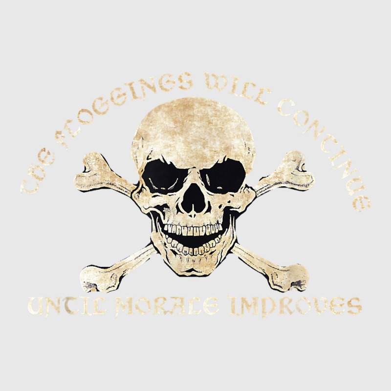 Pirate Skull Floggings Will Continue Until Morale Improves T Shirt Baseball Cap by RolaLuken | Artistshot