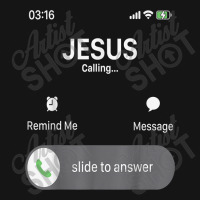 Jesus Is Calling Mobile Jesus God Religious Birthday Gifts Mesh Cap | Artistshot