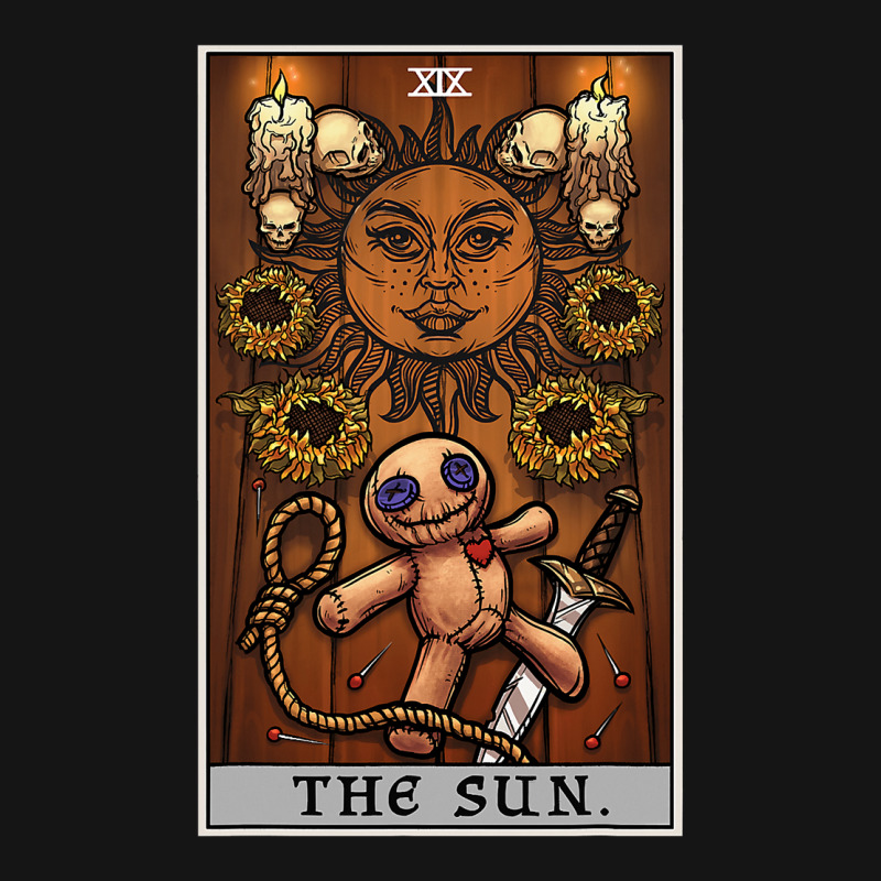 The Sun Tarot Card Halloween Voodoo Doll Pagan Witch Altar T Shirt Mesh cap by ChristineWeber89 | Artistshot