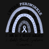 I Wear Periwinkle Husband Ibs Irritable Bowel Syndrome T Shirt Mesh Cap | Artistshot