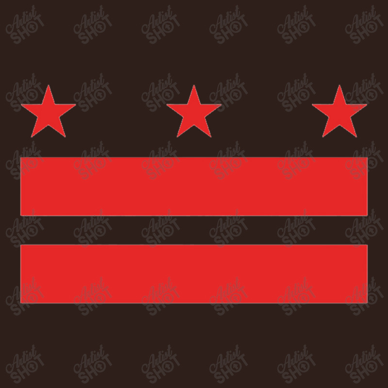 The District Of Columbia Flag (red)   Washington D.c. Pullover Hoodie Foam Trucker Hat by Anitabostic | Artistshot