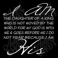 I Am His Daughter Of A King Inspiring Faith Christian Women Poster Flat Bill Snapback Cap | Artistshot