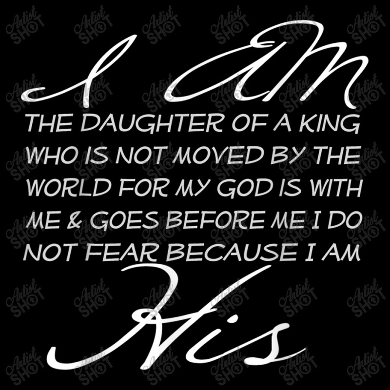 I Am His Daughter Of A King Inspiring Faith Christian Women Poster Flat Bill Snapback Cap by Aria-Proctor | Artistshot