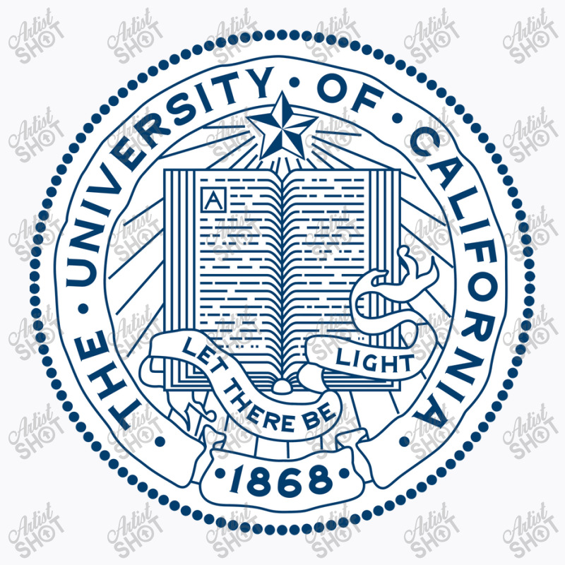 The University Of California Vectorized T-Shirt by Suksesan | Artistshot