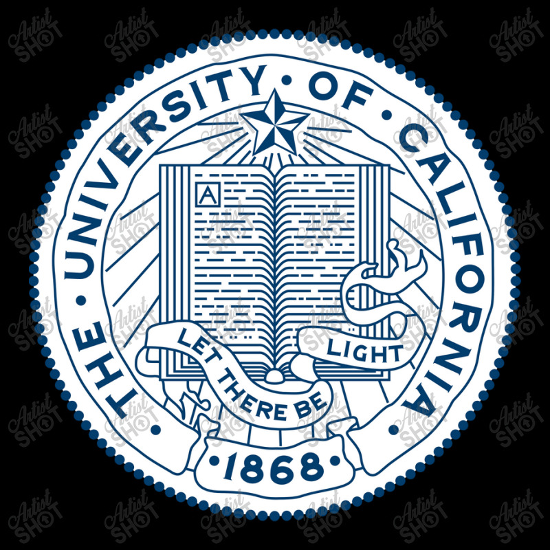 The University Of California Vectorized Lightweight Hoodie by Suksesan | Artistshot