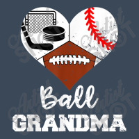 Ball Grandma Heart Funny Football Baseball Hockey Grandma T Shirt Flat Bill Snapback Cap | Artistshot