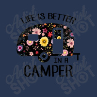 Life Is Better In A Camper Ladies Denim Jacket | Artistshot