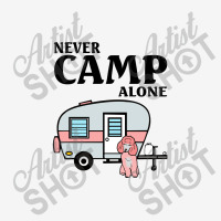 Never Camp Alone  Camper Love Poodle Dog Scorecard Crop Tee | Artistshot