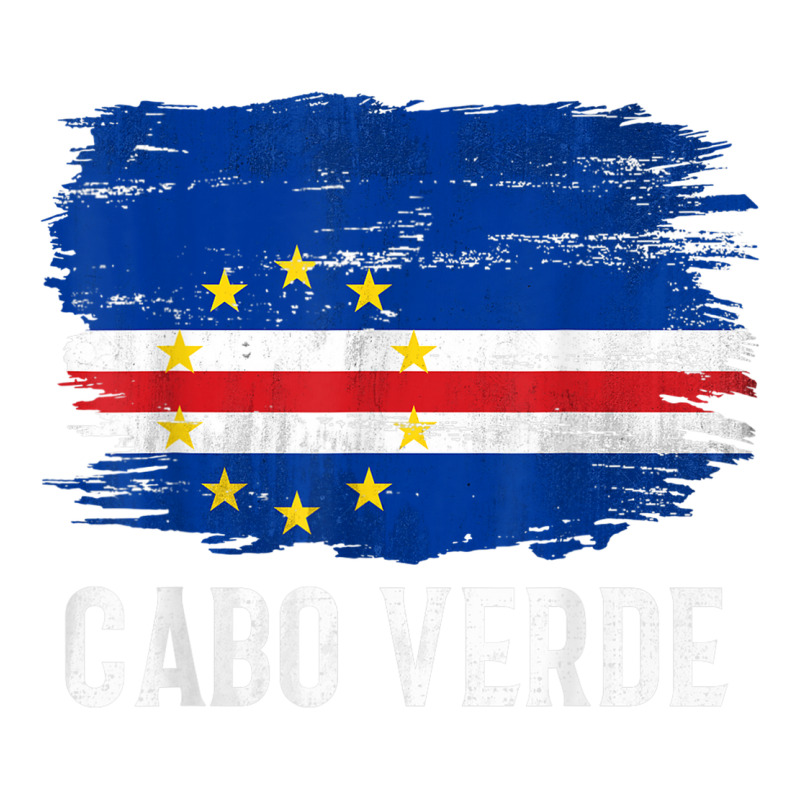 Vintage Cabo Verde Flag For Cabo Verdean Gift Queen Paper Bag - 16 X 6
