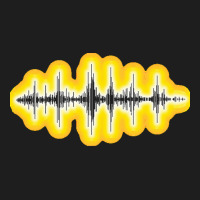 Sound Wave Graphic Audiology Ear Doctor T  Shirt Light Sound Waves Gra Classic T-shirt | Artistshot