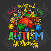 Accept Understand Love Autism Awareness Adjustable Cap - Leatherette Patch | Artistshot