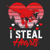 I Steal Hearts Tshirt Valentines Day Dinosaur Boys Kid (19) Baseball Cap | Artistshot