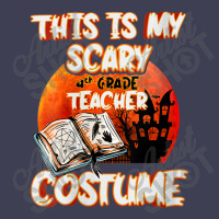 Womens This Is My Scary 4th Grade Teacher Costume Halloween Party Char Mesh Cap | Artistshot