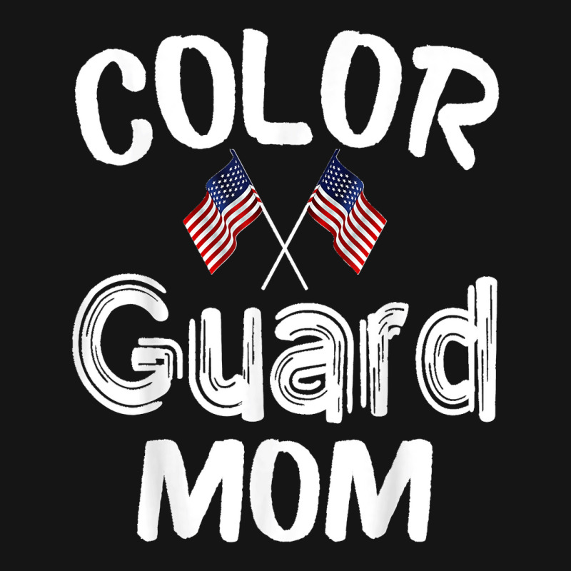 Color Guard Mom Funny High School Color Guard Flag Usa Mesh Cap By ...