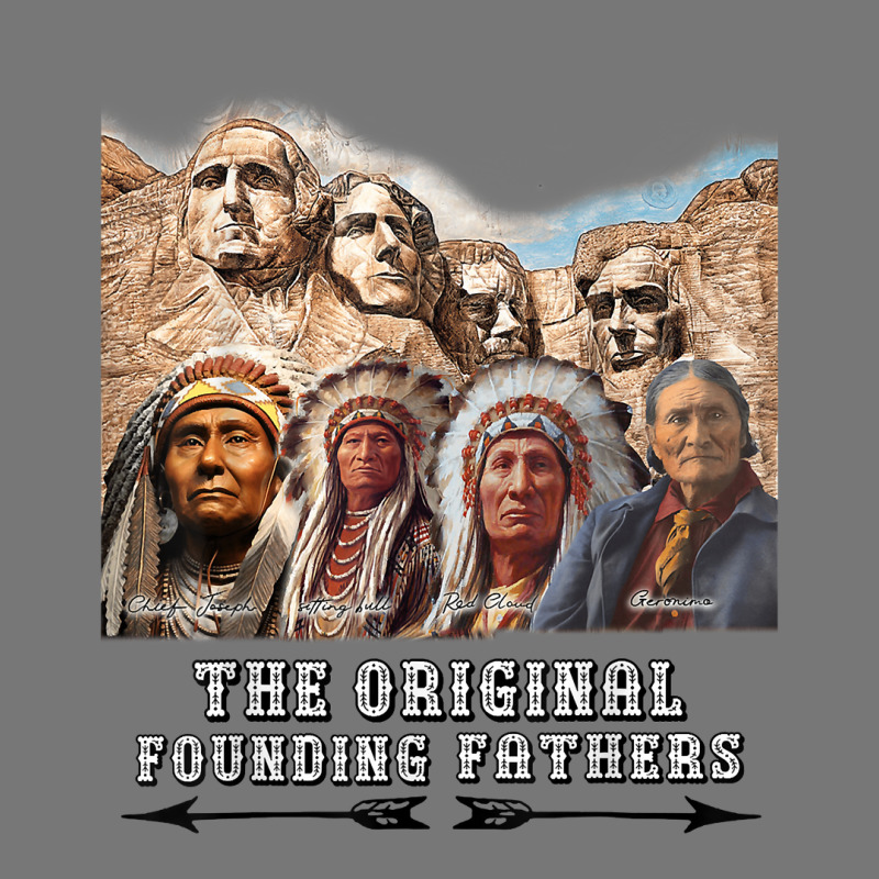 The Original Founding Fathers Native American T Shirt Camo Snapback | Artistshot