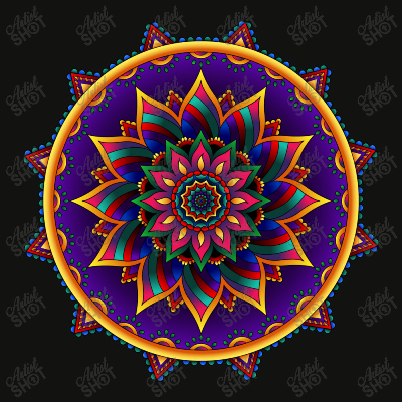 Traditional Diwali 3d Rangoli Art Scorecard Crop Tee by chris299 | Artistshot