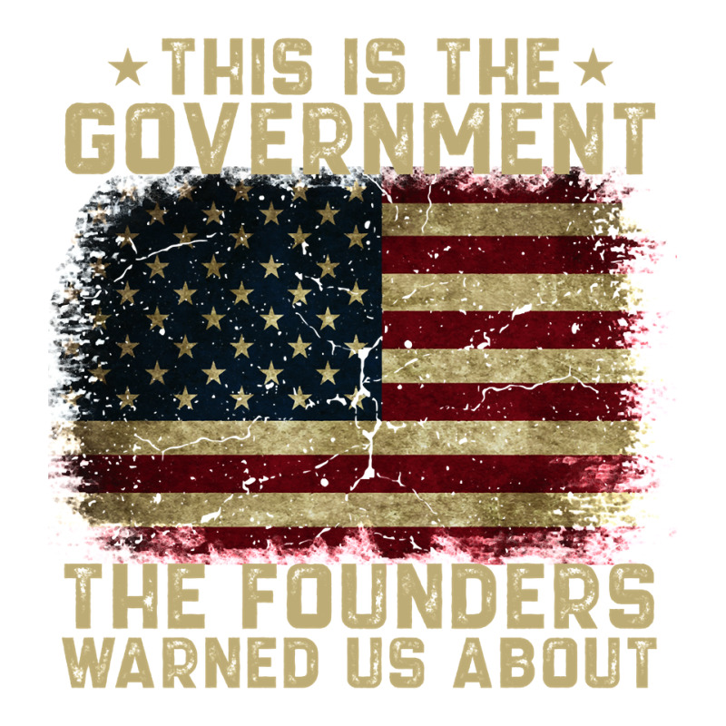 This Is The Government Our Founders Warned Us About Vogue Paper Bag - 16 X 6 X 12 | Artistshot