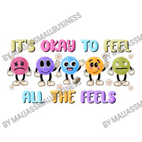 It's Okay To Feel All The Feels Debie Paper Bag - 10 X 5 X 13 | Artistshot