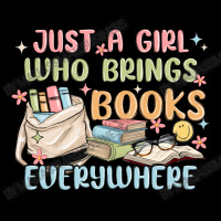 Just A Girl Who Brings Books Everywhere Pocket T-shirt | Artistshot