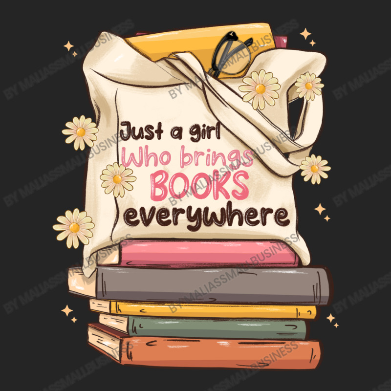 Just A Girl Who Brings Books Everywhere Unisex Hoodie | Artistshot