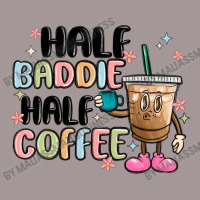 Half Baddie Half Coffee Vintage Short | Artistshot