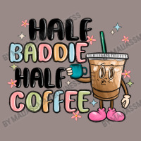 Half Baddie Half Coffee Vintage T-shirt | Artistshot