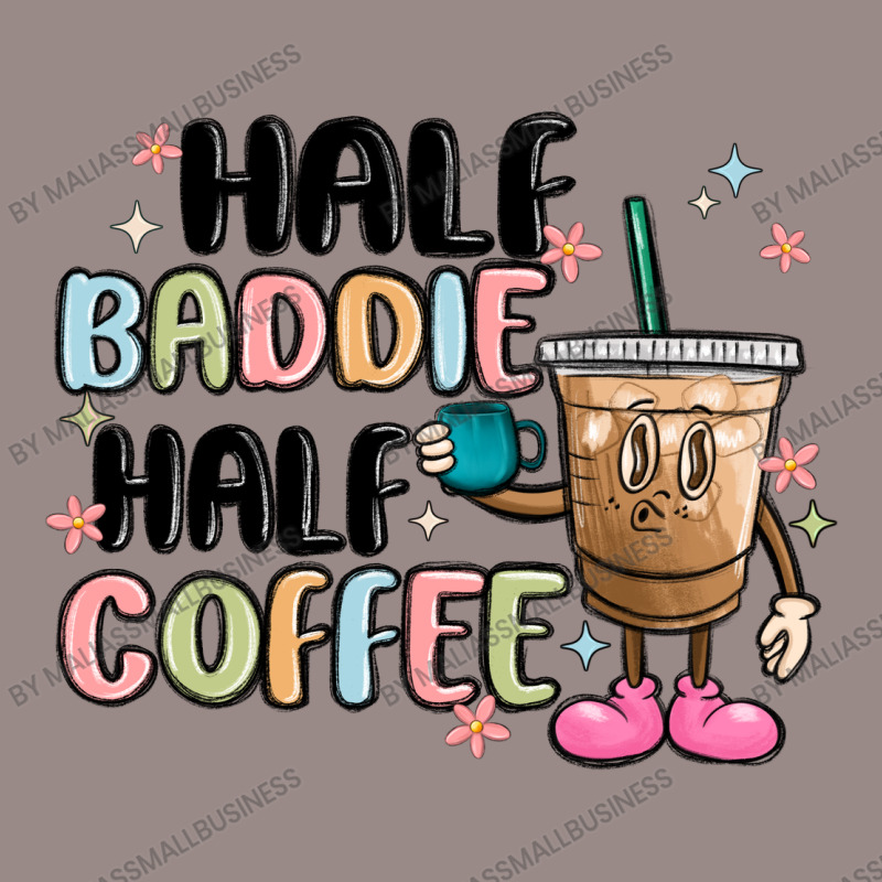 Half Baddie Half Coffee Vintage T-shirt | Artistshot