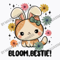 Bloom Bestie Cat T-shirt | Artistshot