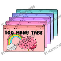 Too Many Tabs Debie Paper Bag - 10 X 5 X 13 | Artistshot