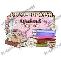 Cozy Bookish Weekend Ticket Sticker | Artistshot