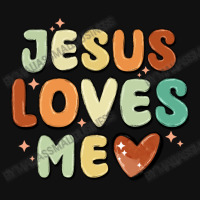 Jesus Loves Me Rear Car Mat | Artistshot