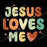 Jesus Loves Me Men's Long Sleeve Pajama Set | Artistshot