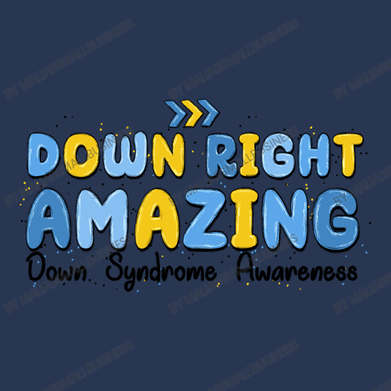 Down Right Amazing Down Syndrome Awareness Men Denim Jacket | Artistshot