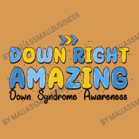 Down Right Amazing Down Syndrome Awareness Vintage T-shirt | Artistshot