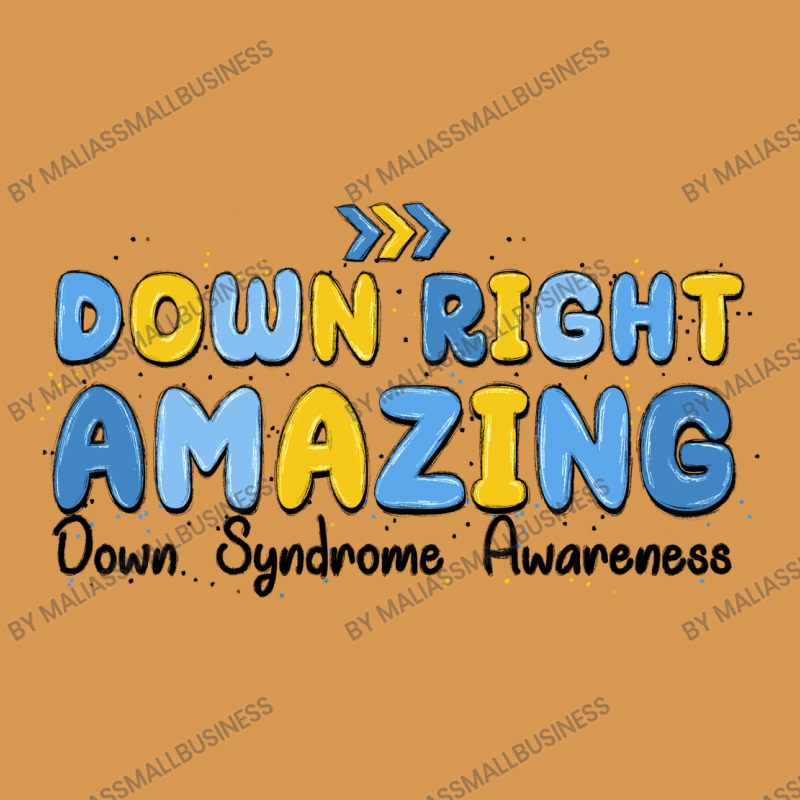 Down Right Amazing Down Syndrome Awareness Vintage T-shirt | Artistshot