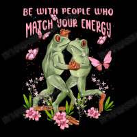 Be With People Who Match Your Energy V-neck Tee | Artistshot