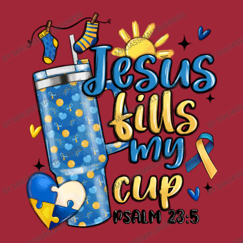 Down Syndrome Jesus Fills My Cup Backpack | Artistshot