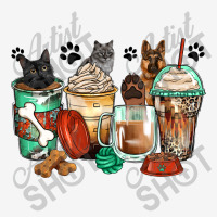 German Shepherd Black And Grey Cat Coffee Cups Graphic T-shirt | Artistshot