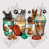 German Shepherd Black And Grey Cat Coffee Cups Pocket T-shirt | Artistshot