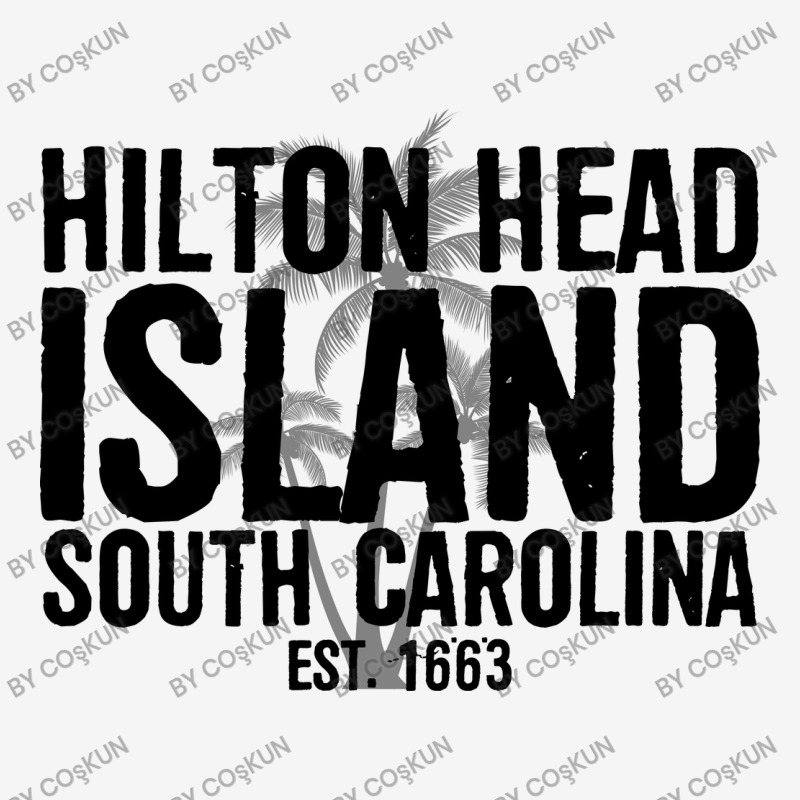 Hilton Head Island Est 1663 Flat Bill Snapback Cap by coşkun | Artistshot