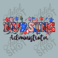 4th Of July Nursing Administrator Unisex Sherpa-lined Denim Jacket | Artistshot