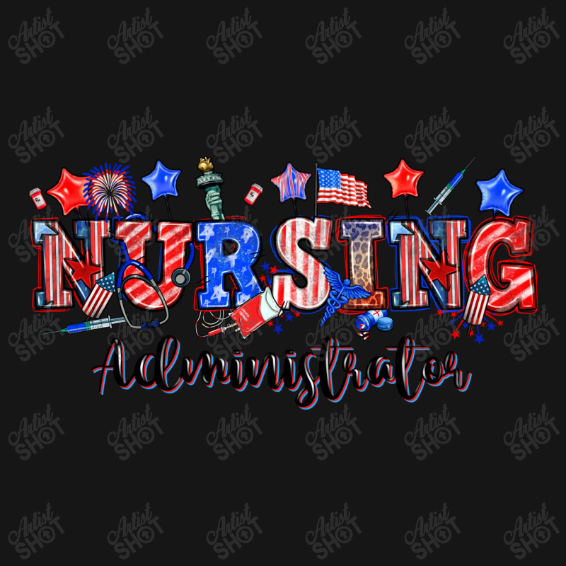 4th Of July Nursing Administrator Active Duffel | Artistshot