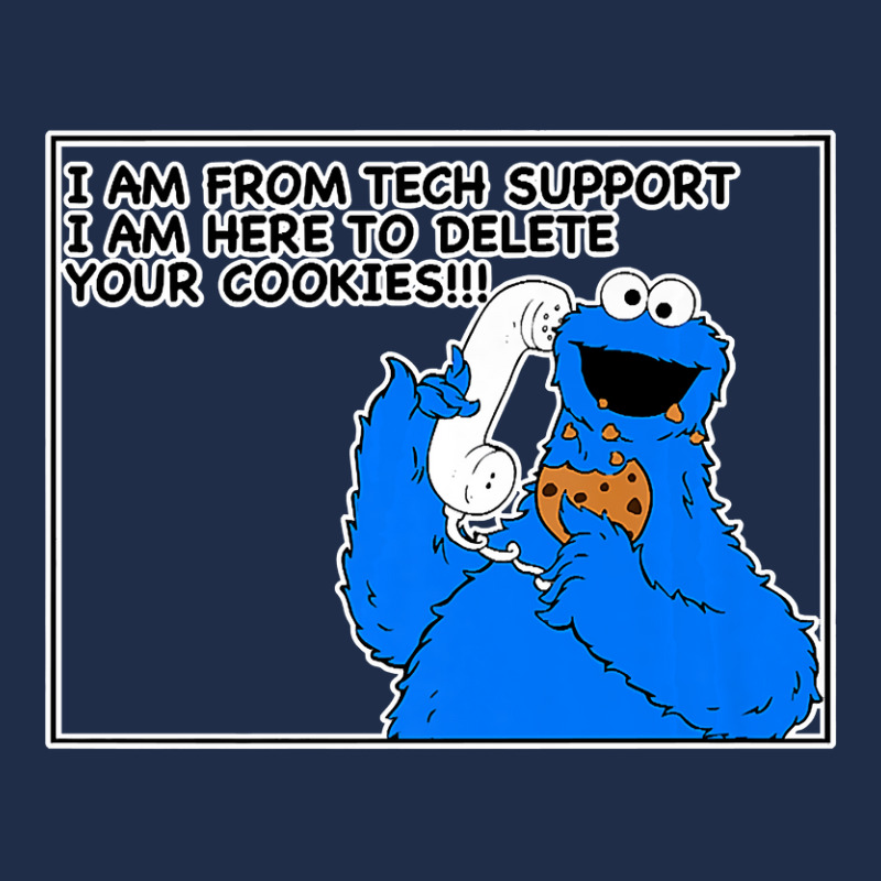 Tech Support I Am Here To Delete Your Cookies, Fun Geek Gift Premium T Baseball Cap by DarleneLee89 | Artistshot