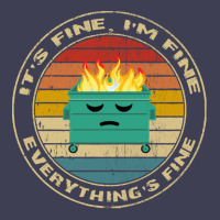 Its Fine Im Fine Everythings Fine T  Shirt It's Fine, I'm Fine, Everyt Mesh Cap | Artistshot