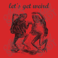 Let's Get Weird Dancing Frogs Drugs Fairy Tale Strange Dream Poster Trucker Cap | Artistshot