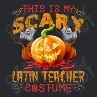 This Is My Scary Latin Teacher Costume Pumpkin Halloween Retro Vintage Trucker Cap | Artistshot